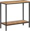 vidaXL - Wandtafel - 70x35x70 - cm - massief - ruw - mangohout