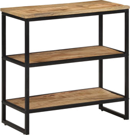 vidaXL - Wandtafel - 70x35x70 - cm - massief - ruw - mangohout