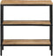 vidaXL - Wandtafel - 70x35x70 - cm - massief - ruw - mangohout