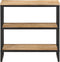vidaXL - Wandtafel - 70x35x70 - cm - massief - ruw - mangohout