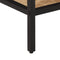 vidaXL - Wandtafel - 70x35x70 - cm - massief - ruw - mangohout