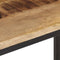 vidaXL - Wandtafel - 70x35x70 - cm - massief - ruw - mangohout