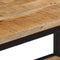 vidaXL - Wandtafel - 70x35x70 - cm - massief - ruw - mangohout