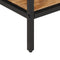vidaXL - Wandtafel - 70x35x70 - cm - massief - ruw - mangohout
