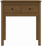 vidaXL - Wandtafel - 70x35x75 - cm - massief - grenenhout - honingbruin