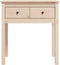 vidaXL - Wandtafel - 70x35x75 - cm - massief - grenenhout