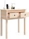 vidaXL - Wandtafel - 70x35x75 - cm - massief - grenenhout