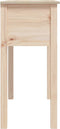 vidaXL - Wandtafel - 70x35x75 - cm - massief - grenenhout