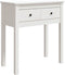 vidaXL - Wandtafel - 70x35x75 - cm - massief - grenenhout - wit