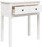 vidaXL - Wandtafel - 70x35x75 - cm - massief - grenenhout - wit