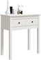 vidaXL - Wandtafel - 70x35x75 - cm - massief - grenenhout - wit