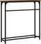 vidaXL - Wandtafel - 75x19,5x75 - cm - bewerkt - hout - bruin - eikenkleur