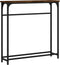 vidaXL - Wandtafel - 75x19,5x75 - cm - bewerkt - hout - gerookt - eikenkleurig