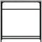 vidaXL - Wandtafel - 75x19,5x75 - cm - bewerkt - hout - grijs - sonoma - eikenkleurig
