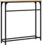 vidaXL - Wandtafel - 75x19,5x75 - cm - bewerkt - hout - sonoma - eikenkleurig