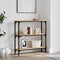 vidaXL - Wandtafel - 75x22,5x75 - cm - bewerkt - hout - sonoma - eikenkleurig
