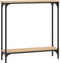 vidaXL - Wandtafel - 75x22,5x75 - cm - bewerkt - hout - sonoma - eikenkleurig