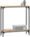 vidaXL - Wandtafel - 75x22,5x75 - cm - bewerkt - hout - sonoma - eikenkleurig