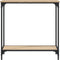 vidaXL - Wandtafel - 75x30,5x75 - cm - bewerkt - hout - sonoma - eikenkleurig