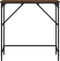 vidaXL - Wandtafel - 75x32x75 - cm - bewerkt - hout - bruin - eikenkleur