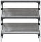 vidaXL - Wandtafel - 75x32x75 - cm - bewerkt - hout - grijs - sonoma - eikenkleurig