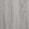 vidaXL - Wandtafel - 75x34,5x75 - cm - bewerkt - hout - grijs - sonoma - eikenkleurig