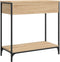 vidaXL - Wandtafel - 75x34,5x75 - cm - bewerkt - hout - sonoma - eikenkleurig