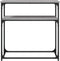 vidaXL - Wandtafel - 75x35,5x75 - cm - bewerkt - hout - grijs - sonoma - eikenkleurig