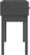 vidaXL - Wandtafel - 76,5x40x75 - cm - massief - grenenhout - grijs