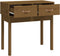 vidaXL - Wandtafel - 76,5x40x75 - cm - massief - grenenhout - honingbruin