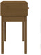 vidaXL - Wandtafel - 76,5x40x75 - cm - massief - grenenhout - honingbruin
