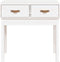 vidaXL - Wandtafel - 76,5x40x75 - cm - massief - grenenhout - wit