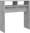 vidaXL - Wandtafel - 78x30x80 - cm - bewerkt - hout - betongrijs