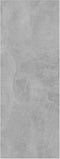vidaXL - Wandtafel - 78x30x80 - cm - bewerkt - hout - betongrijs
