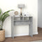 vidaXL - Wandtafel - 78x30x80 - cm - bewerkt - hout - betongrijs