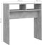 vidaXL - Wandtafel - 78x30x80 - cm - bewerkt - hout - betongrijs
