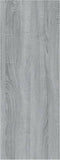 vidaXL - Wandtafel - 78x30x80 - cm - bewerkt - hout - grijs - sonoma - eikenkleurig