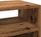 vidaXL - Wandtafel - 78x30x80 - cm - bewerkt - hout - oud - houtkleurig