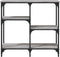vidaXL - Wandtafel - 80x29x75 - cm - bewerkt - hout - grijs - sonoma - eikenkleurig