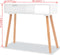 vidaXL - Wandtafel - 80x30x72 - cm - massief - grenenhout - wit