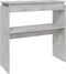vidaXL - Wandtafel - 80x30x80 - cm - bewerkt - hout - betongrijs