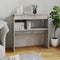 vidaXL - Wandtafel - 80x30x80 - cm - bewerkt - hout - betongrijs