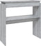 vidaXL - Wandtafel - 80x30x80 - cm - bewerkt - hout - grijs - sonoma - eikenkleurig
