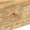 vidaXL - Wandtafel - 80x35x74 - cm - massief - mangohout
