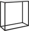 vidaXL - Wandtafel - 80x35x75 - cm - gehard - glas - wit