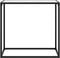 vidaXL - Wandtafel - 80x35x75 - cm - gehard - glas - wit