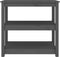 vidaXL - Wandtafel - 80x40x74 - cm - massief - grenenhout - grijs