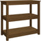 vidaXL - Wandtafel - 80x40x74 - cm - massief - grenenhout - honingbruin