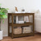 vidaXL - Wandtafel - 80x40x74 - cm - massief - grenenhout - honingbruin