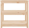 vidaXL - Wandtafel - 80x40x74 - cm - massief - grenenhout